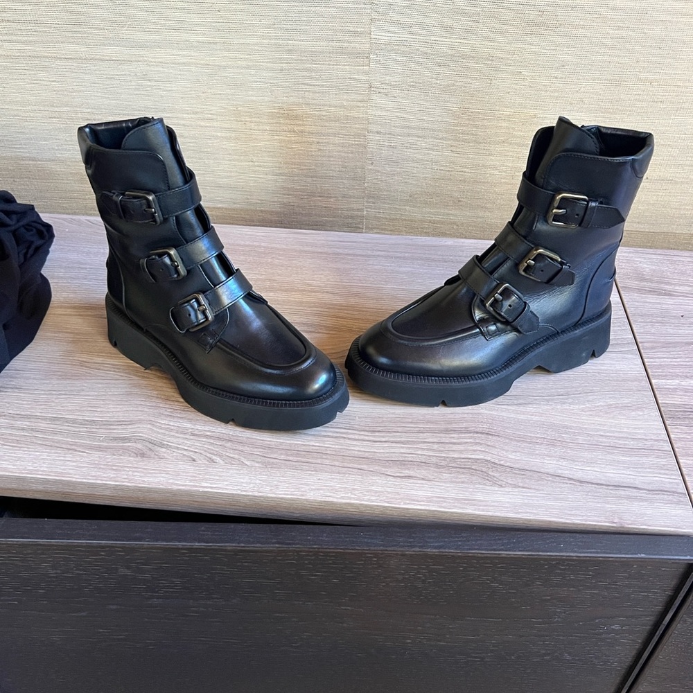 La CANADIENNE Black Combat & Moto Boots
